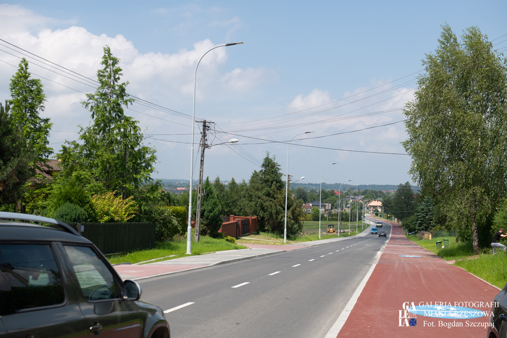 Rozbudowana ul. Jana Pawła II